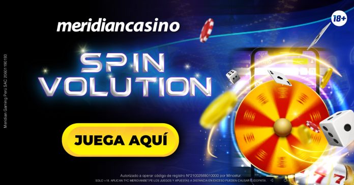 Gira con Spinvolution y gana freebets y una TV de 55” gracias a Meridian Casino.
