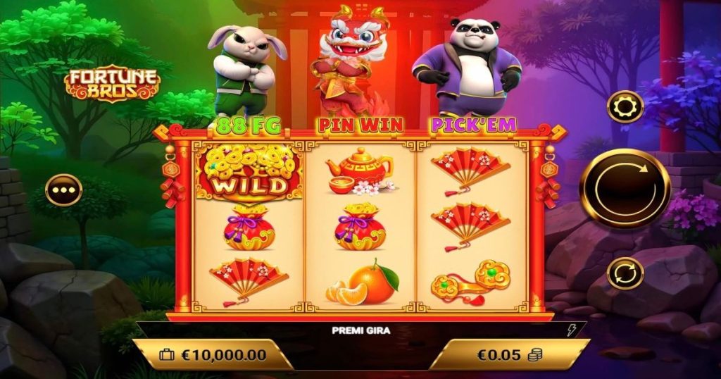 Fortune Bros slots Meridian Casino