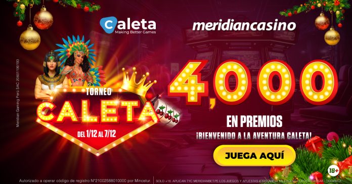 1200X630-NAVIDAD-Torneo-CALETA-meridiancasino Portada del artículo promocional del Torneo Caleta de Meridian Casino