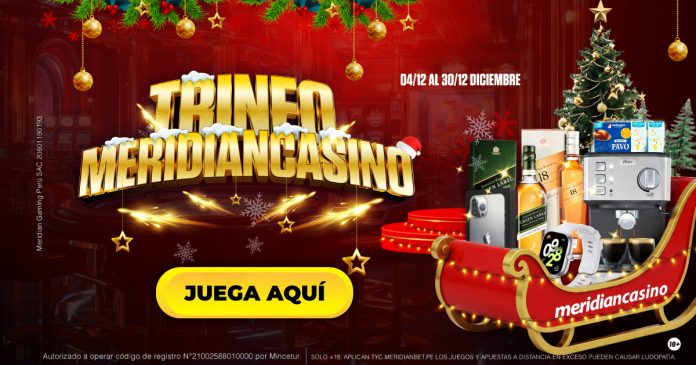 Súbete al Trineo de Meridian Casino y gana a lo grande durante todo diciembre.