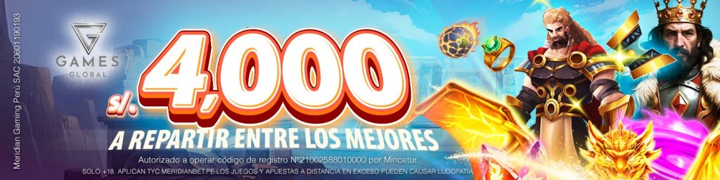 torneo Games Global Meridian Casino