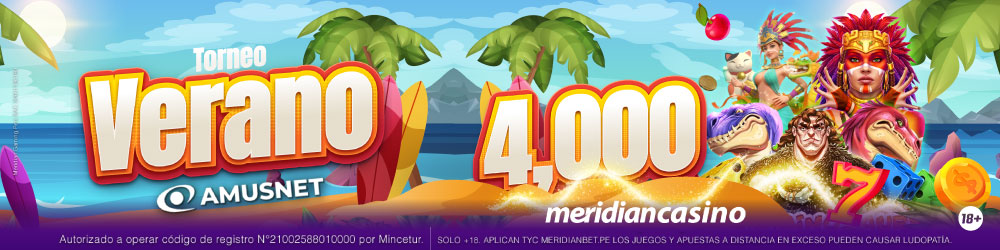 Torneo Amusnet Meridian Casino