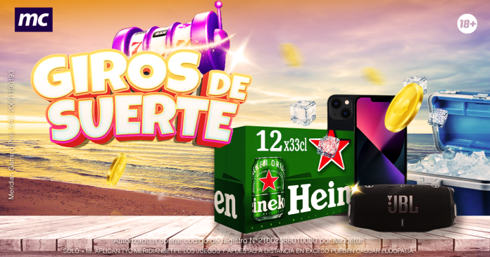 Portada de la nota promocional de Giros de la Suerte de Meridian Casino