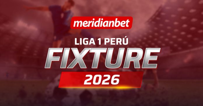 Portada del artículo con el fixture actualizado de la Liga 1 Perú 2026.