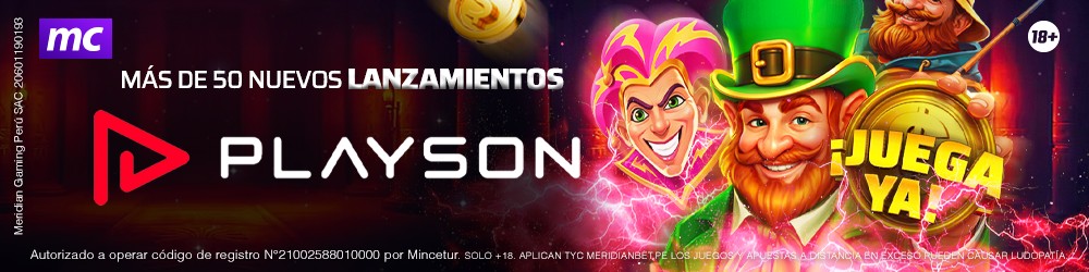 Nuevos lanzamientos de Playson Meridian Casino