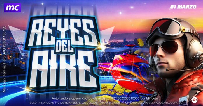 Juega por S/1,500 en el Torneo Super Heli: Reyes del Aire de Meridian Casino.