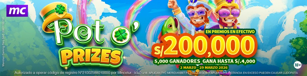 Pot o' Prizes Meridian Casino