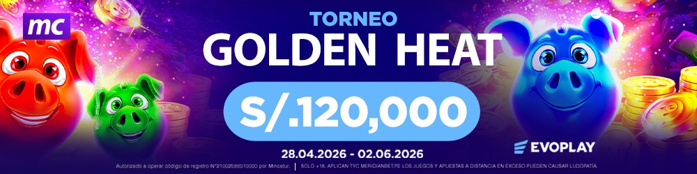 Torneo Golden Heat Evoplay Meridian Casino