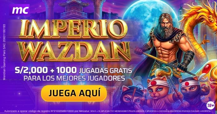 Jugadas gratis y S/2,000 en efectivo pueden ser tuyos en el Torneo Imperio Wazdan de Meridian Casino.