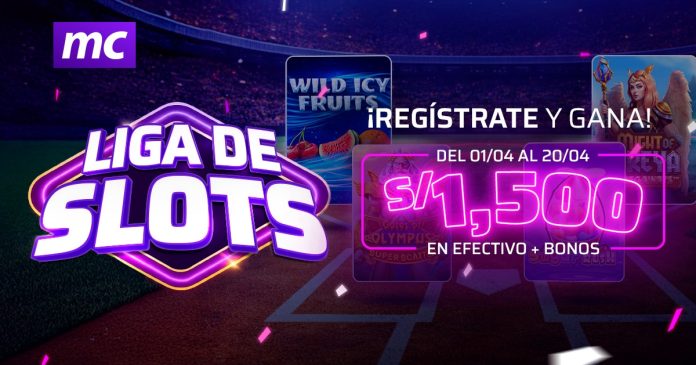 Participa por S/1,500 en efectivo y por bonos jugando en la Liga de Slots de Meridian Casino 