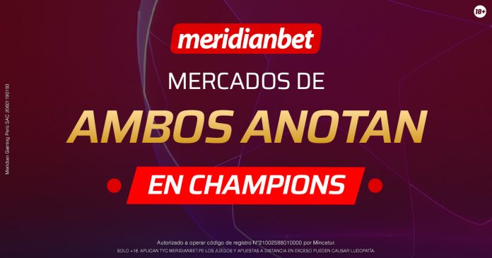 Mercado de ambos anotan en Champions League
