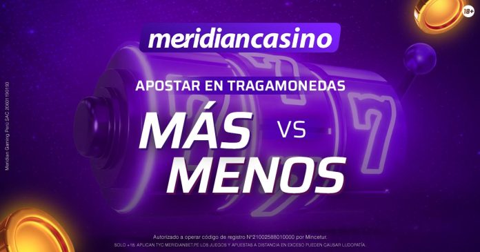 apostar-mas-o-menos-tragamonedas-meridian-casino-online Portada del artículo sobre apostar más o menos al jugar tragamonedas online.