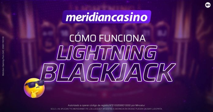 Portada del artículo que explica cómo funciona el Lightning Blackjack.