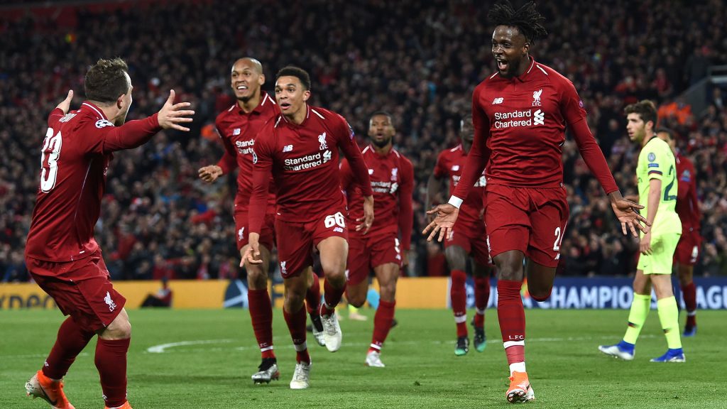 Liverpool remontó la serie ante Barcelona en la temporada 2018/2019