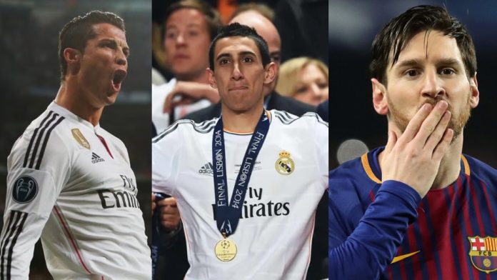 Los máximos asistidores de Champions League.