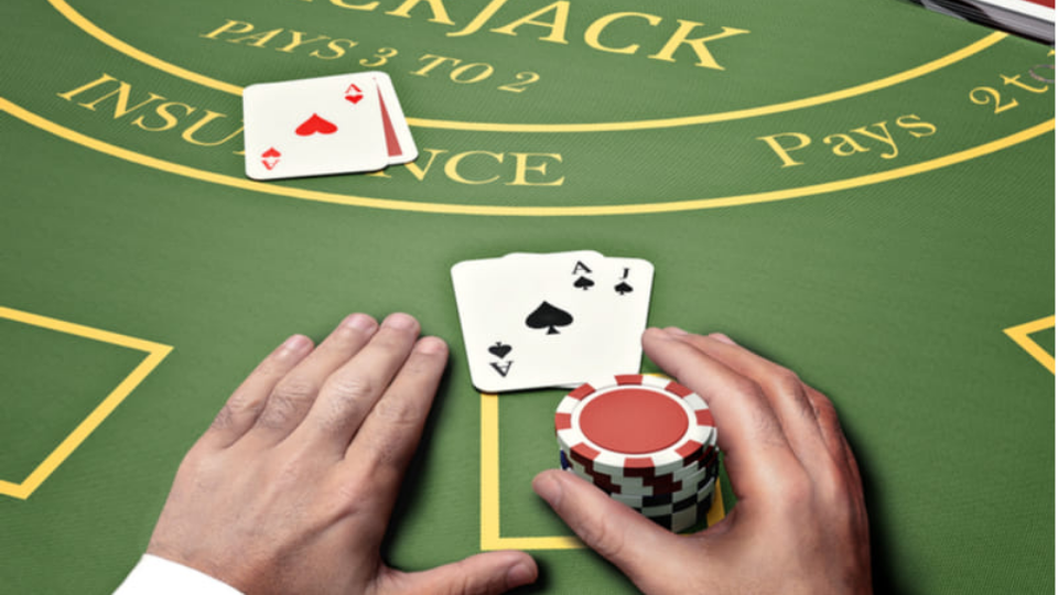 Mesa de blackjack en vivo Meridian Casino