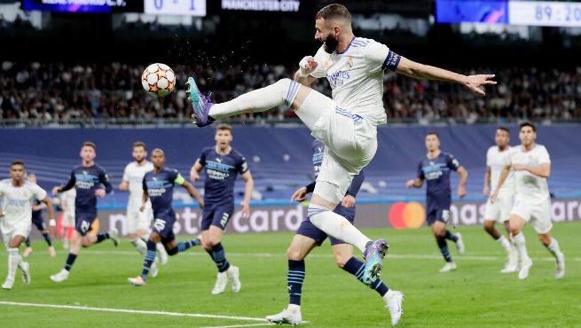Real Madrid remontó la serie ante Manchester City en la temporada 2021/2022