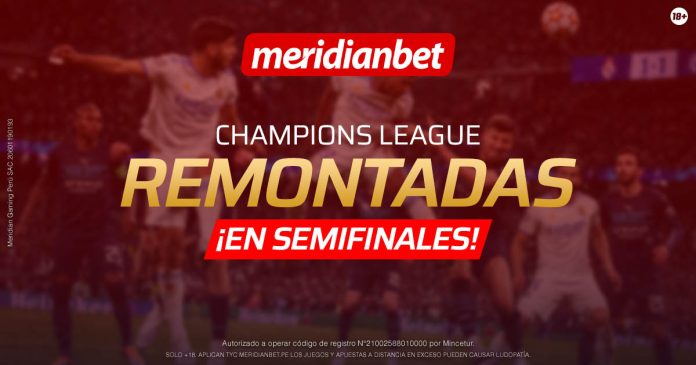 Remontadas históricas en semifinales de Champions League.