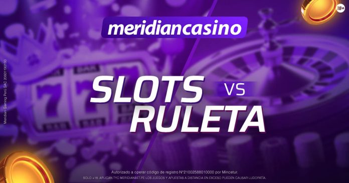 tragamonedas-o-ruleta-cual-jugar-meridian-casino-online Portada del artículo que compara la experiencia de los tragamonedas con la ruleta en el casino online.